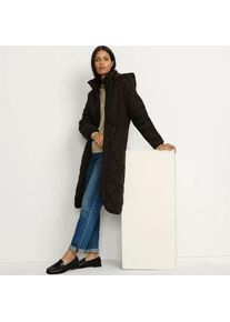 LANDS' END Isolierter Steppmantel mit Kapuze f&uuml;r Damen, Damen, size: regular, Braun, Polyester/Nylon, by Lands' End