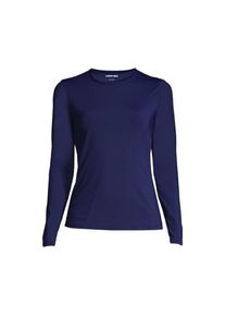 LANDS' END Badeshirt f&uuml;r Damen in Plus-Gr&ouml;&szlig;e, Damen, size: plus, Blau, Nylon-Mischung, by Lands' End