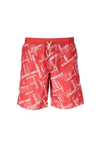 K by KARL LAGERFELD Karl Lagerfeld Rote Polyester Herren Bademode