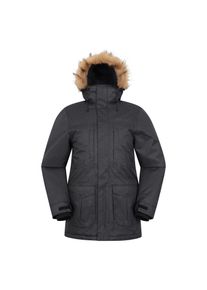 Mountain Warehouse Herren Gorge II Lange Jacke (Schwarz)