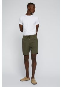 Matinique Shorts Gerade Passform olive
