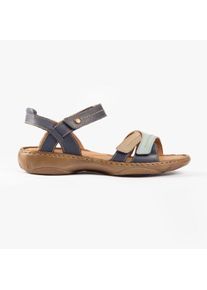 DEBRA 62 Damen Sandalen Indigo-Multi