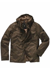 Mey & Edlich Mey & Edlich Herren Dry-Wax-Outdoorjacke Braun 100 % Baumwolle