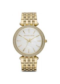 Michael Kors MK3219 Darci Gold Stahl Damenuhr mit Perlmutt-Zifferblatt