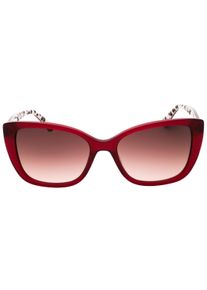 Moschino Sonnenbrille In Karminrot