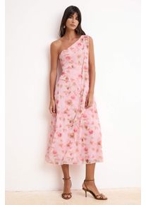 Abstrakt Maxi-Kleid f&uuml;r Damen, &auml;rmellos, A-Linie