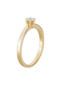 OROLINO Ring Gold 585 mit nat&uuml;rlichem Brillant 0,25 ct.