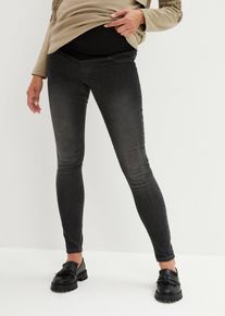 bonprix Umstandsjeggings mit Baumwolle (2er Pack) Skinny, blau, Gr.50, Skinny-Jeans f&uuml;r die Schwangerschaft im Doppelpack, 82% Baumwolle