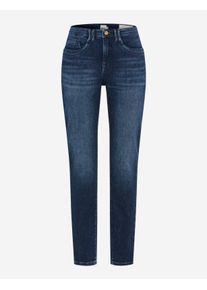 Brax Damen Five-Pocket-Hose Style MARY USED REGULAR BLUE, denim blau regular, Gr. 38K
