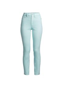 LANDS' END Slim Fit &Ouml;ko Jeans High Waist f&uuml;r Damen in Plus-Gr&ouml;&szlig;e, Damen, size: plus, Blau, Elasthan/Baumwoll-Mischung/Polyester-Mischung, by Lands' End