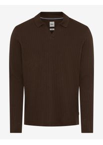Brax Herren Polo Style PRINCETON chocolate, dunkelbraun, Gr. L