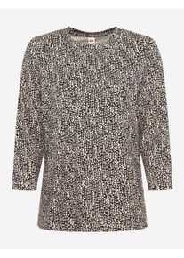 Brax Damen Shirt Style CARINA M warm greige, hellbraun, Gr. 34