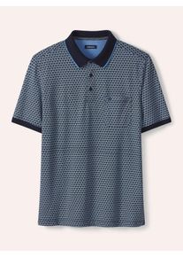 Walbusch Extraglatt-Polo Bicolor