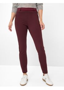 Raphaela by Brax Damen Schlupfhose Style LILLYTH AMARONE, dunkelrot, Gr. 34