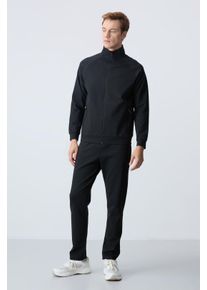 Herren Farbblockiertes Strick-Active-Set