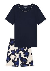 Schiesser Damen Pyjama ComfortSchlafanzug, Pyjama Set, Nachtw&auml;sche
