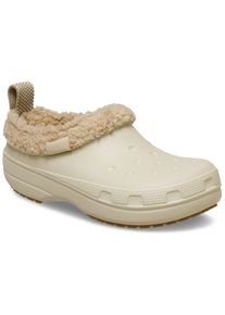 Crocs Klassische Gef&uuml;tterte Shorty Thermoplast M&auml;nner Sandstein Hausschuhe