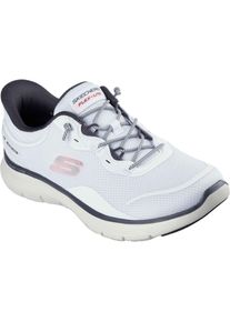 Skechers Flex Appeal 5.0 Easy Breezy Textil Damen Sneakers Wei&szlig;/Multi Standard