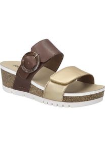 JOSEF SEIBEL Damen Sandale Quinn 14 in gold-kombi