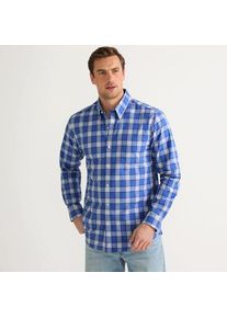 LANDS' END CLASSIC FIT. B&uuml;gelfreies Twillhemd f&uuml;r Herren, Herren, size: regular, Blau, Baumwolle, by Lands' End