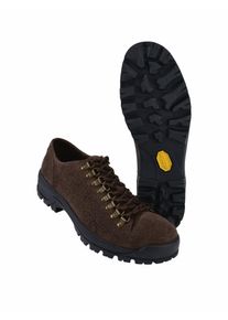 Oswen Herren City-Hiker Braun Nat&uuml;rliche Gummi-VIBRAM-Sohle mit Performance-Profil