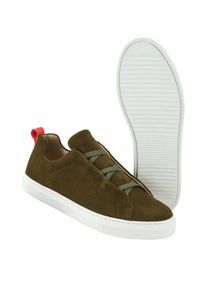 Mey & Edlich Mey & Edlich Herren Slip-On-Sneaker Gr&uuml;n Rindvelours