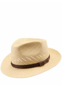 Mey & Edlich Mey & Edlich Herren Panama-Hut Beige 100 % Stroh