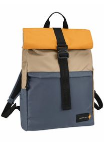 noch offen Herren Backpack Toby 20L Gelb Wasserdichtes Au&szlig;enmaterial
