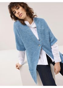 Walbusch Longstrickweste mit Kimono&auml;rmeln