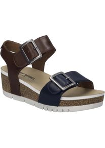 JOSEF SEIBEL Damen Sandale Quinn 02 in ocean-camel