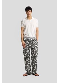 Herren Baumwoll Blumenmuster Strickhose