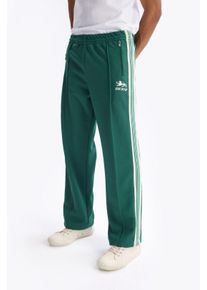 Herren gestreifte weite Strickhosen