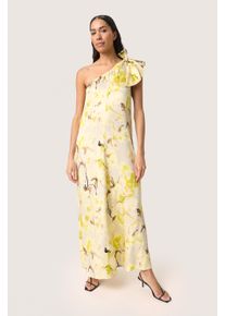 Soaked in Luxury Kleid Lockere Passform French Vanilla Floral Print cream
