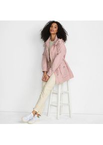 LANDS' END Wasserabweisende Soft Touch Jacke aus Baumwollmix f&uuml;r Damen, Damen, size: regular, Pink, by Lands' End