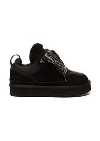 EVER AU Australien Damen Marmorierte Schn&uuml;r-Plateau-Sneaker-Stiefel