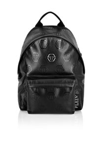Philipp Plein Nappa Backpack Embossed Monogram