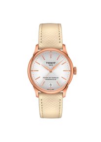 Tissot T-classic Chemin Des Tourelles Powermatic 80 Damenuhr Beigefarben T1392073603100