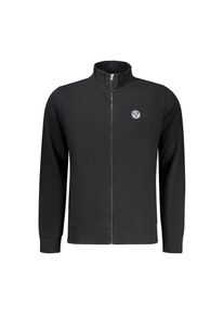 North Sails Schwarzes Baumwoll-Herren Sweatshirt