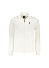 North Sails Wei&szlig;er Baumwoll-Herren-Sweatshirt