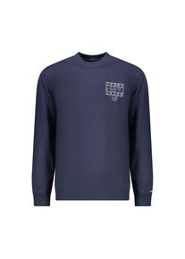 Tommy Hilfiger Blaues Baumwoll Herren Sweatshirt