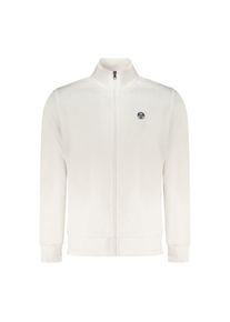 North Sails Wei&szlig;es Baumwoll Herren Sweatshirt