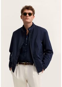 Bugatti Herren Blouson mit Strick-Eins&auml;tzen und Stretch