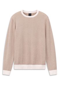 Bugatti Herren Pullover Rundhals aus reiner Baumwolle
