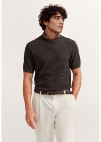 Bugatti Herren Strick-Shirt Regular Fit aus einem Baumwollmix
