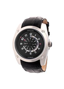 Heritor Automatikuhr Daniels Halbskelett mit Lederarmband