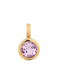 OROLINO Anh&auml;nger 585 Gold mit Amethyst 5mm