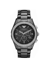 Emporio Armani AR1455 Ceramica Damen Kristalluhr