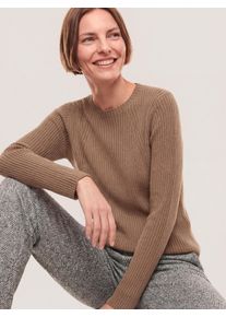 Walbusch Baumwollmix Pullover in Rippenstrick Optik