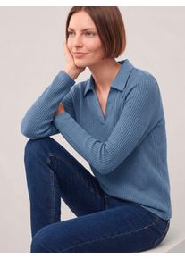 Walbusch Poloshirt in Strickoptik