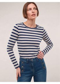 Walbusch Baumwollshirt mit Ringel